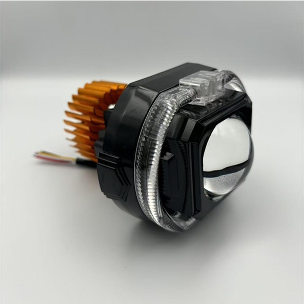 โปรเจคเตอร์ Biild Matrix X1 3 INCH Body Black Plus พัดลมระบายความร้อน Shroud + Devil High Low Flat C