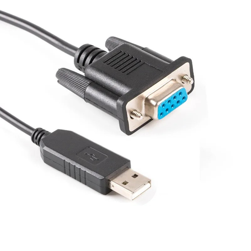 โมเด็ม USB to Null (ข้ามสาย) RS232 อะแดปเตอร์อนุกรม FTDI ft232r USB RS232 to DB9 หญิงอะแดปเตอร์สาย P