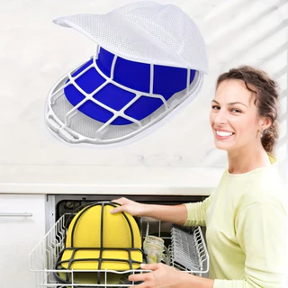 หมวกถุงซักผ้า Anti-Deformation Cap Support Washable Storage Bag เบสบอลหมวกทําความสะอาด Protector เครื่องซักผ้าหมวกแห้งกรณีป้องกัน
