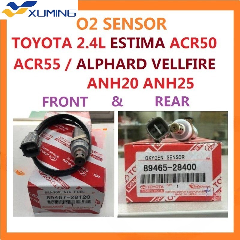 XM O2 SENSOR TOYOTA ESTIMA 2.4 ACR50 ACR55 ALPHARD VELLFIRE ANH20 ANH25 2.4L OXYGEN SENSOR O2 SENSOR