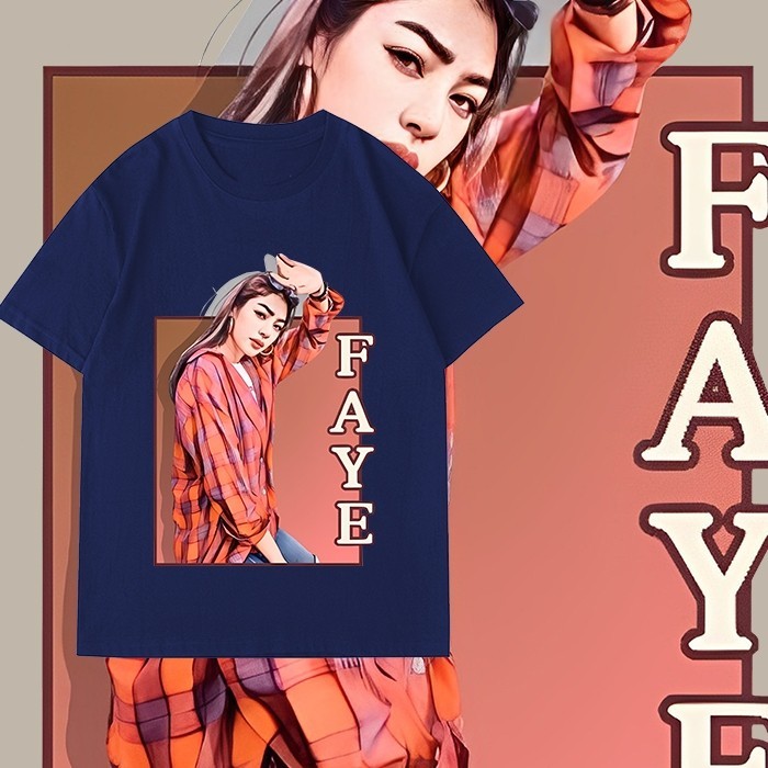 FAYE&YOKO👕👕Faye Malisorn Tshirt Collection THAILAND TEE GRAPHIC CLOTHING Man ผู้ชาย 100%ผ้าฝ้ายแท้ F