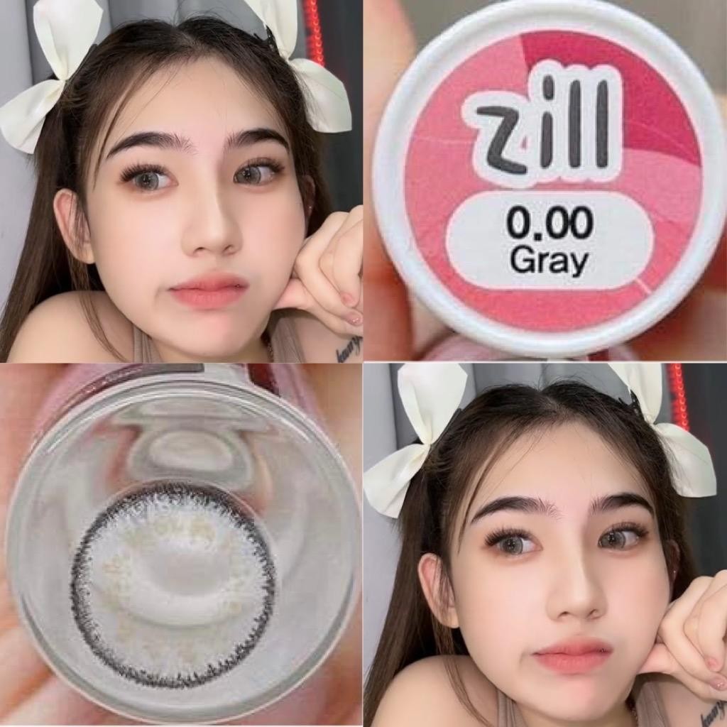 คอนแทคเลน์ ลาย zill (ซิล)ฝาขาาวlovelylens