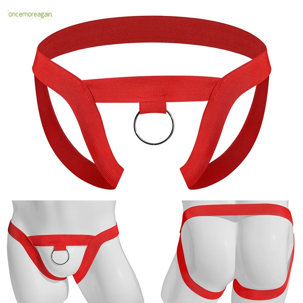 โอนิกซ์| Mens Jockstrap G-String ชุดชั้นในสายรัดยืดหยุ่น Thongs กางเกงเครื่องแต่งกายเซ็กซี่