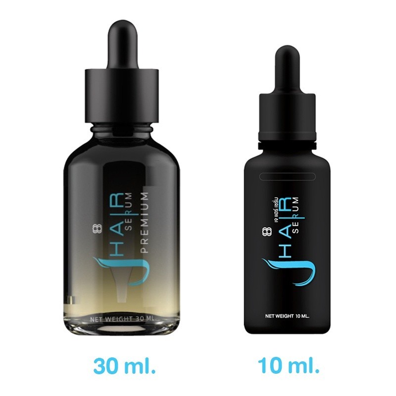 J Hair Premium Concentrate Serum 10ml. / 30ml. เจ แฮร์ เซรั่ม บำรุงเส้นผม