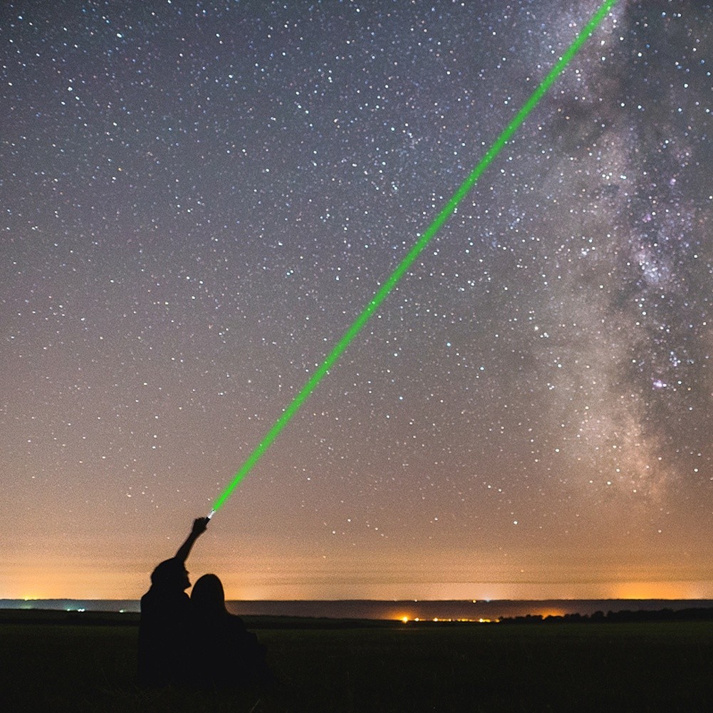 ปากกาเลเซอร์ตัวชี้แสงลําแสงที่มองเห็นได้ USB ชาร์จแบตเตอรี่ AAA ลําแสงแสงที่มีประสิทธิภาพการนําเสนอ Clicker - รูปที่ 7