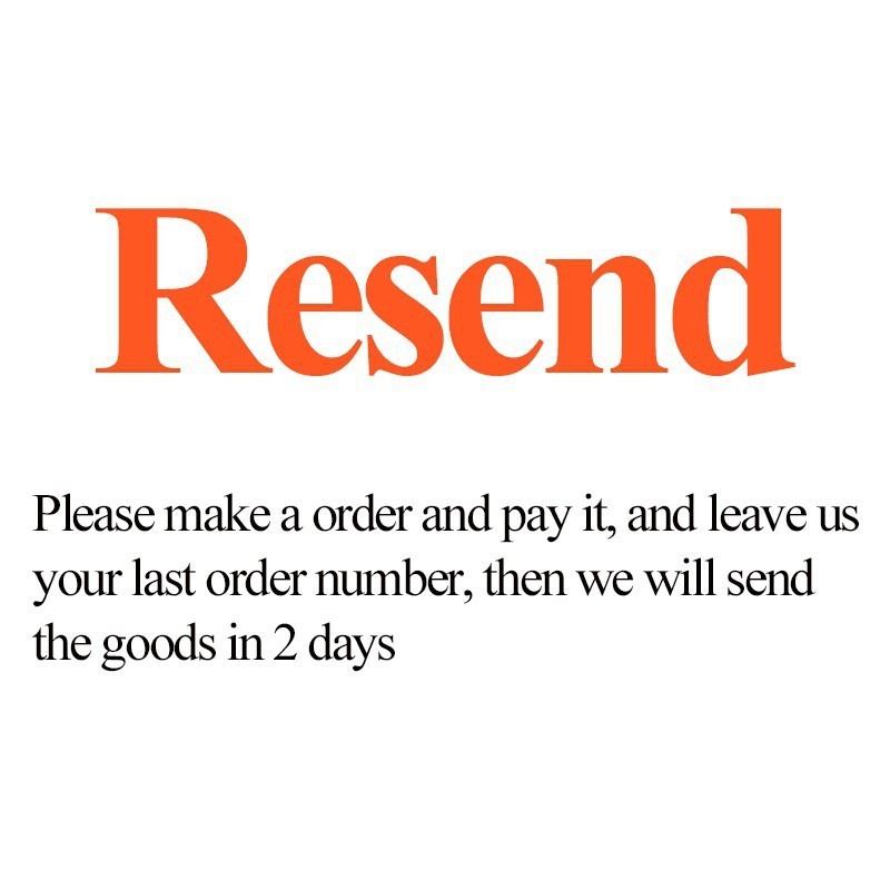 สําหรับการสั่งซื้อ Resend หรือลิงค์ชําระเงินเหตุผลพิเศษ