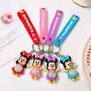 1ชิ้น พวงกุญแจ YS233 สุ่มสี การ์ตูนมีไฟกระพริบ การ์ตูนน่ารักๆ พร้อมส่ง
