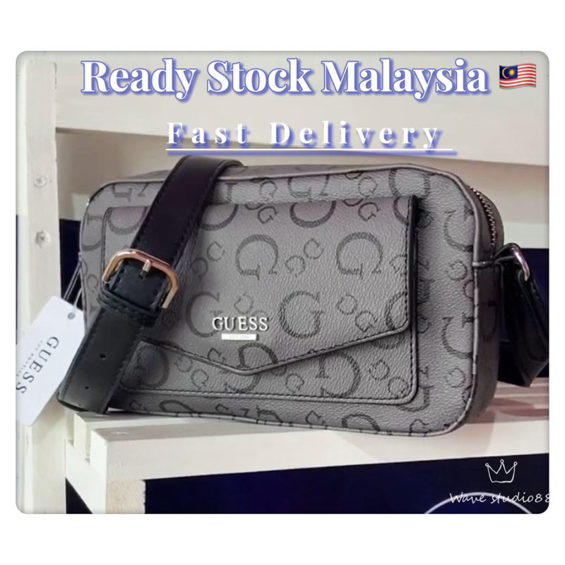 CLEARS Guess Factory กระเป๋ากล้องผู้หญิง กระเป๋าสะพายข้าง กระเป๋าสะพายไหล่