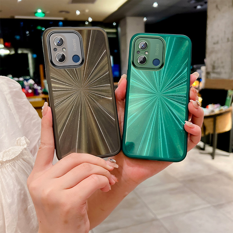 เคส Redmi 12C 11A 22120RN86G 22120RN86I 22126RN91Y 2212ARNC4L 22120RN86C พร้อมฟิล์มเลนส์ สติ๊กเกอร์ด