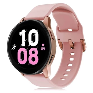 สายซิลิโคน 20/22 มม. สำหรับ Samsung Galaxy Watch FE 7 6 5/ Huawei GT 5 2 3 4 สมาร์ทนาฬิกาสปอร์ตสายคล้องคอ/Amazfit Bip 6