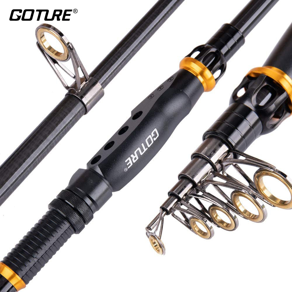 คันเบ็ดตกปลา เบ็ดตกปลา  Goture รุ่น sword สีดำ
