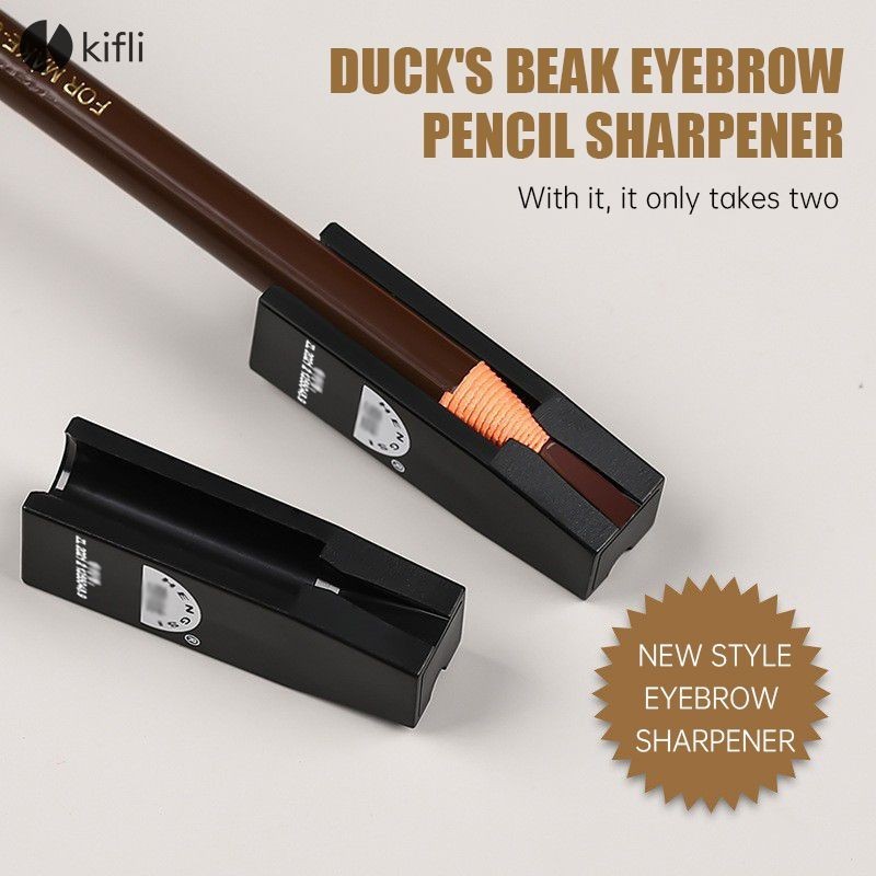 kifli.thเครื่องเหลาดินสอคิ้ว Duckbill เครื่องเหลาดินสออายไลเนอร์ดินสอเขียนคิ้ว Sharpener-KI
