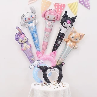 หวังเหม่ยลูกโป่งโปเกมอนลูกโป่ง Sanrio Kulomi Big Ears Super Flying Man ลูกโป่งมือถือบอลลูนบอลลูนไม้ tqy8