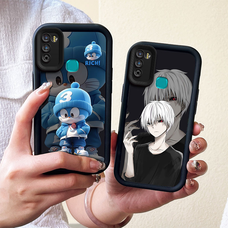 เคส Infinix hot 9 play เคสโทรศัพท์การ์ตูนอนิเมะสําหรับ infinix hot 9 play case infinix hot 10 11 play case bts
