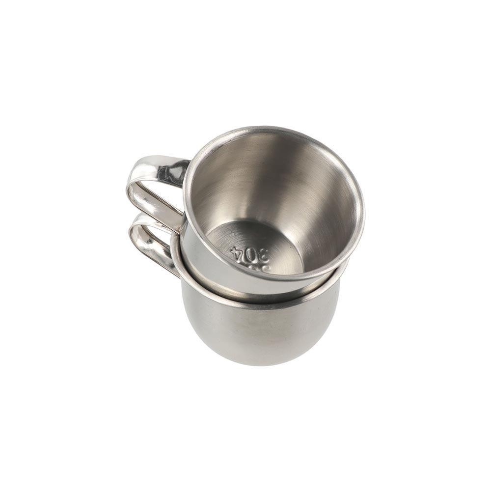 ไทเลอร์ 304 ถ้วยชาสแตนเลส,ถ้วยน้ําผลไม้ป้องกันการตก 60 มล.,มินิความจุขนาดเล็กพร้อมที่จับถ้วยดื่มสุรา - รูปที่ 4