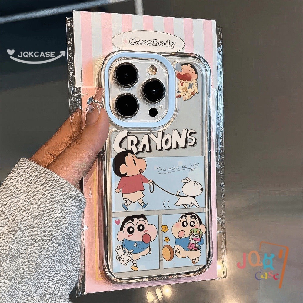 การ์ตูนดูเดิลตลก ๆ นุ่ม เคส ชินจัง VIVO Y91C Y35 Y15s Y53 Y15 Y17 Y21 Y12 Y20i Y11 Y91 Y51 Y50 Y31 Y12s Y30i Y30 Y20