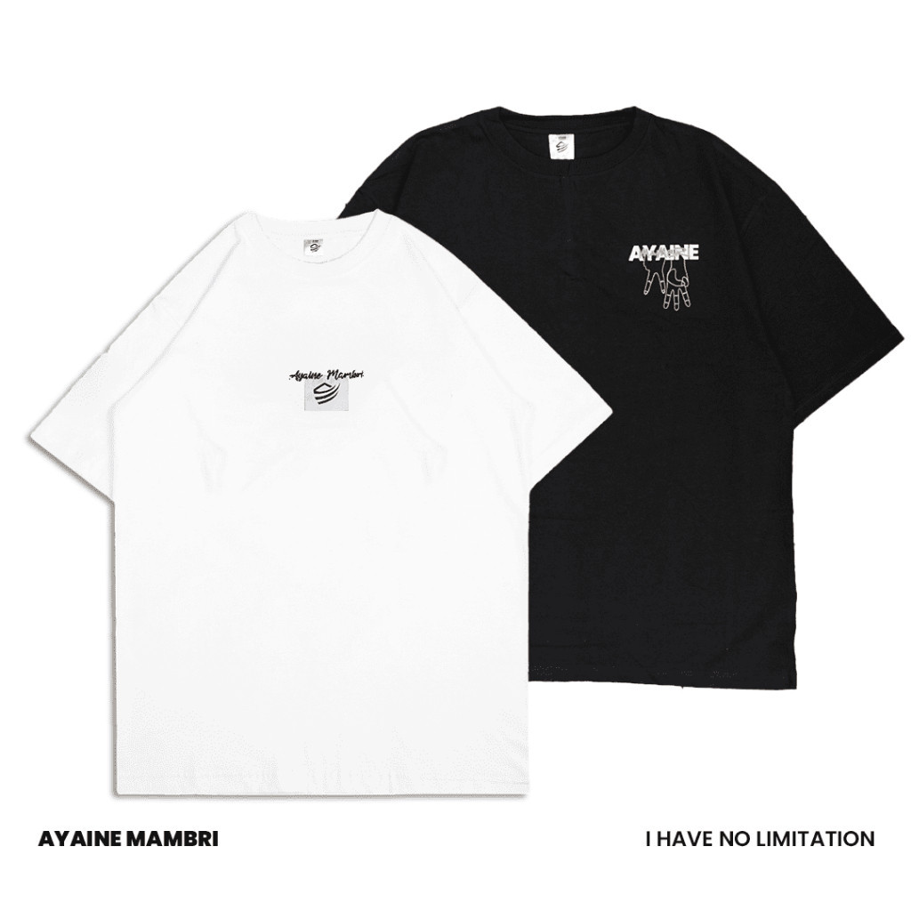 Bundling PACKAGE] AYAINE MAMBRI Strugle Dreams x Living Legend Muhammad Ali | Kkajhe Men's T-Shirt