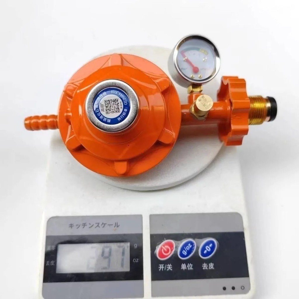 COD หัวปรับก๊าซแรงดันต่ำ ระบบเซฟตี้แบบมีเกจวัด พร้อมสายแก๊ส 2 เมตร จัดส่งจากกรุงเทพ - รูปที่ 2