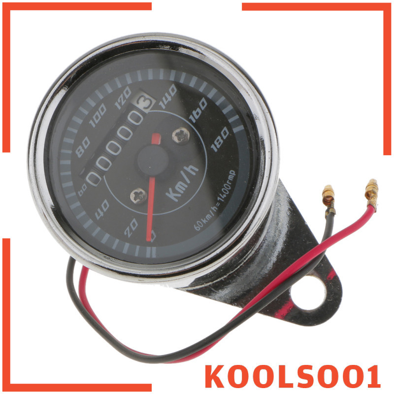 [คูลซู1] โครเมียมเกจวัดรถจักรยานยนต์สากลสําหรับ