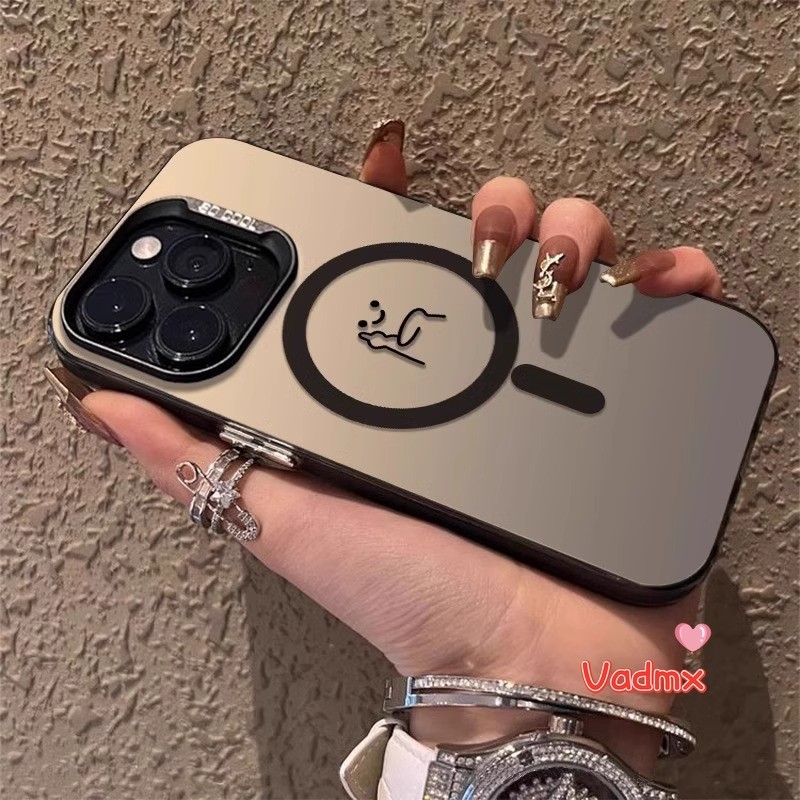 Simple Draw ตัวอักษรท่าทางไร้สายชาร์จแม่เหล็กสําหรับ Vivo Y100 Y200E V30 Pro V29 V27 V25 V23 Pro V29