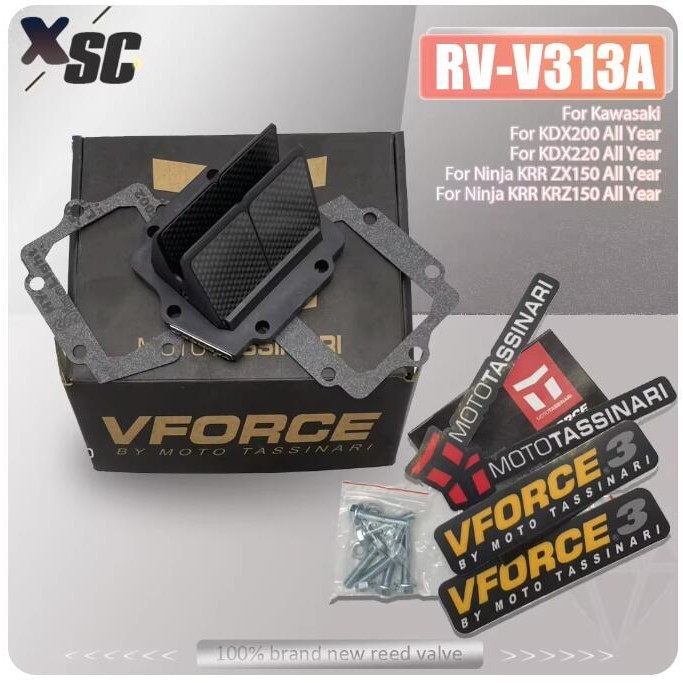 Motorcycle VFORCE-3 Reed Valve vforce V313A For Kawasaki KDX200/220 Ninja KRR150 ZX150/KRZ150 Zxr150
