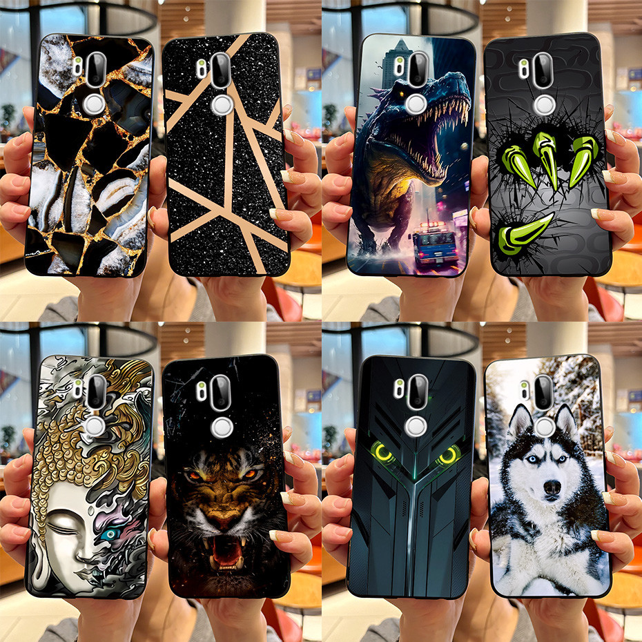 สําหรับ LG G7 ThinQ Soft Case LM-G710 LM-G710N แฟชั่นหินอ่อนเคสโทรศัพท์ฝาหลังสําหรับ LG G7ThinQ กันก