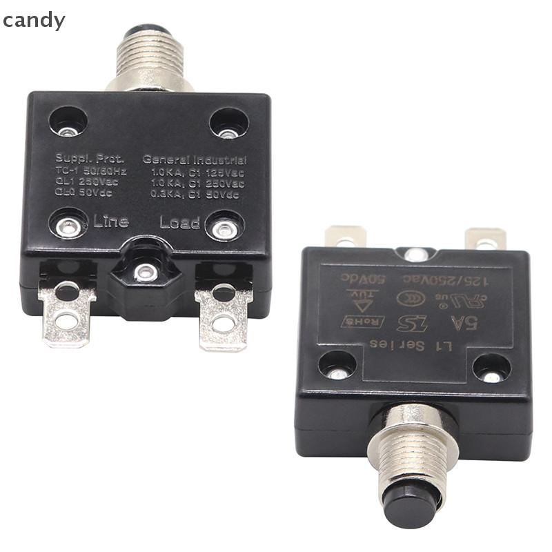 NDY 20A 25A 30A 40A Circuit Breaker Overload Overcurrent Protector L-MC Series ฟิวส์ DIY อุปกรณ์เสริมอิเล็กทรอนิกส์ N