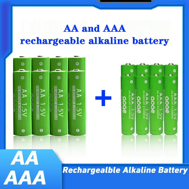 Rechargeable battery AA4800mAh and aaa3800mAh 1.5V rechargeable alkaline battery rechargeable batter