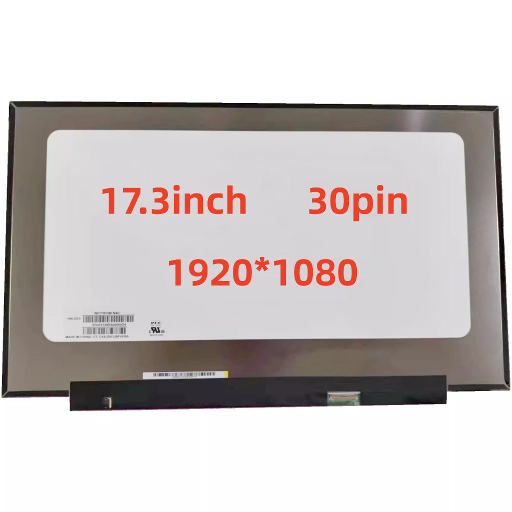 NV173FHM-N49 fit NV173FHM-N4G LCD แล็ปท็อปหน้าจอแผง b173han04.8 IPs 17.3 นิ้ว FHD 1920x1080 EDP 30pi