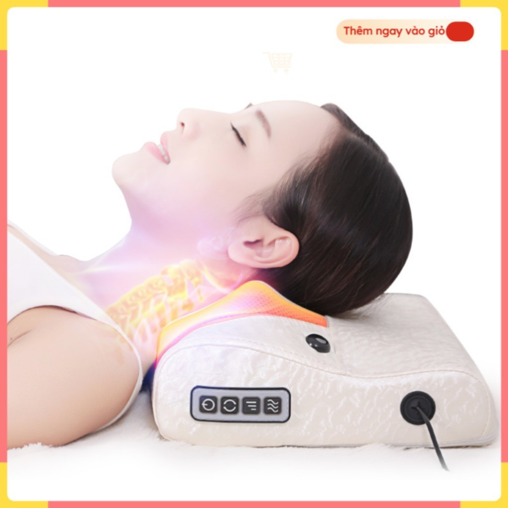 หมอนนวดมัลติฟังก์ชั่น 8D symmetrical 8-ball Luxury Spa ️Green Home ️