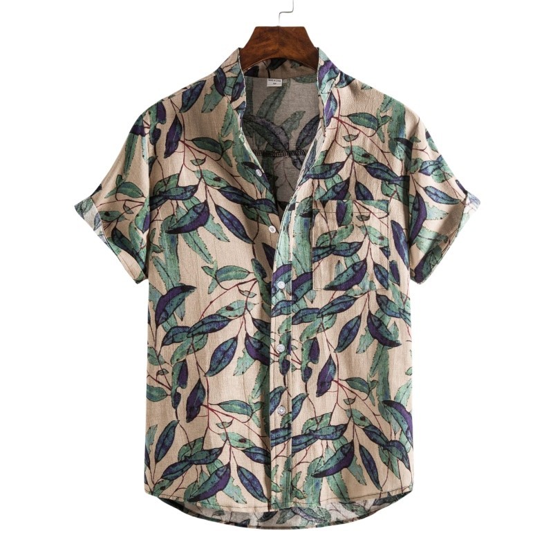 ฤดูร้อนเสื้อผู้ชายเสื้อยืด ผู้ชาย จัดส่งฟรี เสื้อผ้าแฟชั่นเสื้อหรูหราสังคมฮาวายผ้าฝ้ายที่มีคุณภาพสูงโปโล