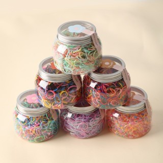 ลูกอมสีเด็กอเนกประสงค์ทิ้งผูกผมสําหรับสาวๆยางรัดผมเชือกที่คา…