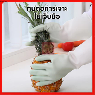 ถุงมือล้างจาน ถุงมือซิลิโคน pvc วัสดุซิลิโคน มีหลายสีให้เลือก แนบสนิทกับผิว ไม่เละมือ ทำความสะอาดง่าย