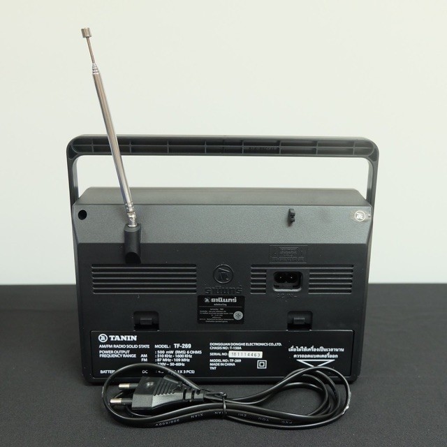 เสียงดี วิทยุ#ธานินทร์TF-269งานคุณภาพ ชัดเจน แท้100% TF-269 FM/AM