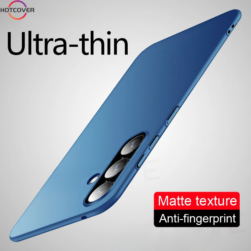 A55 กรณี Ultra Slim Hard PC Frosted สําหรับ Samsung Galaxy A55 A35 A25 A15 A54 A34 A24 A14 5G กันกระแทกเคสโทรศัพท์