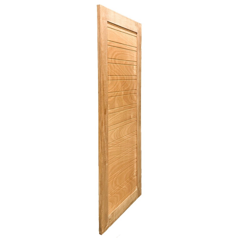 GlobalHouse GREATWOOD ประตูไม้จริงเอ็นจิเนียร์ MD59 V-DOOR 80x200ซม. สินค้าของแท้คุณภาพดี - รูปที่ 6
