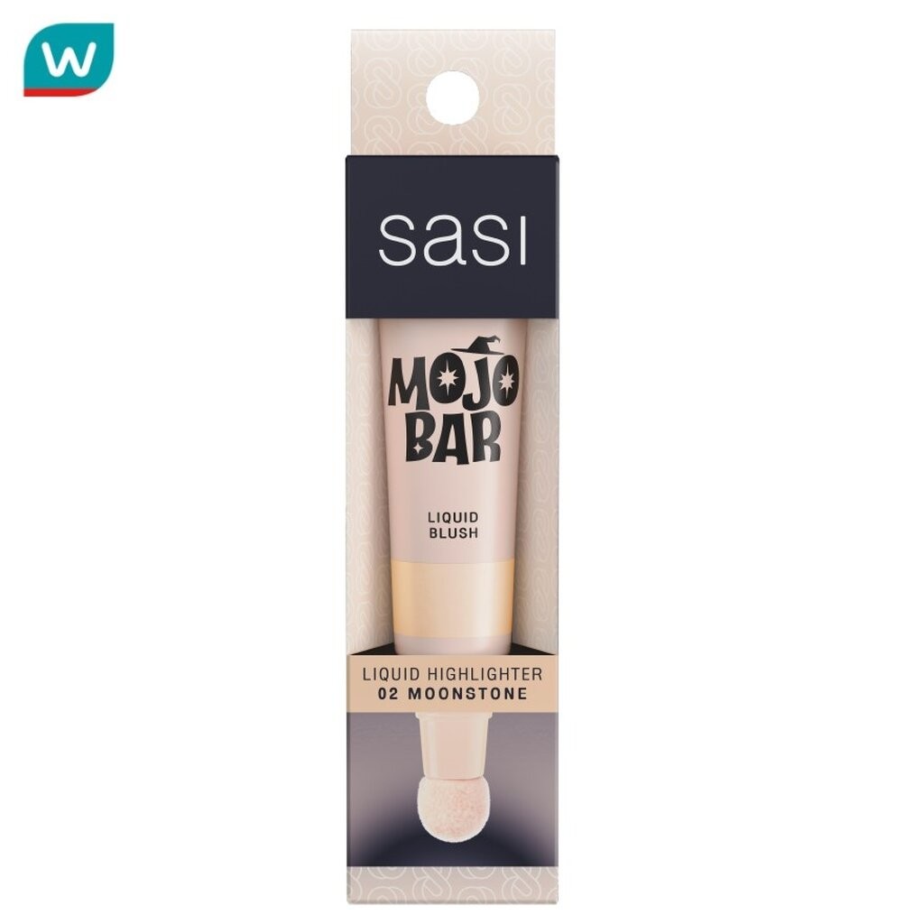 Sasi ศศิ โมโจ บาร์ ลิควิด ไฮไลท์เตอร์ 5มล. 02 มูนสโตน