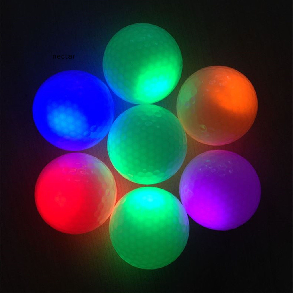Tar light-up กระพริบ Night light Glowing Fluorescence Golf Ball Golfing N
