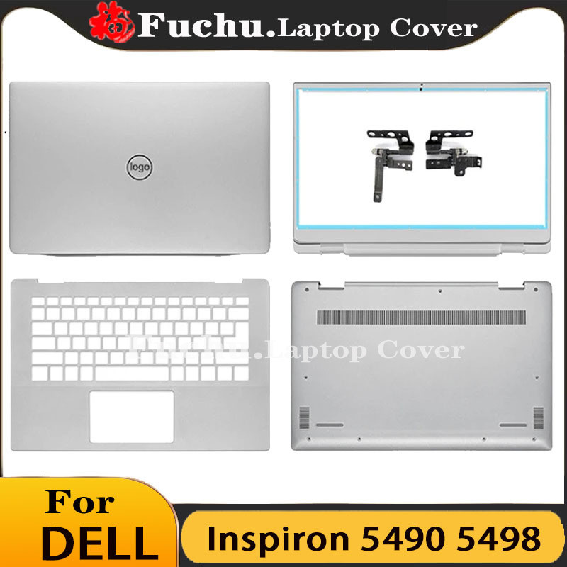 ใหม่แล็ปท็อปสําหรับ Dell Inspiron 5490 5498 LCD ปกหลัง/ด้านหน้า/Palmrest/ด้านล่าง/บานพับด้านบน C4VGP