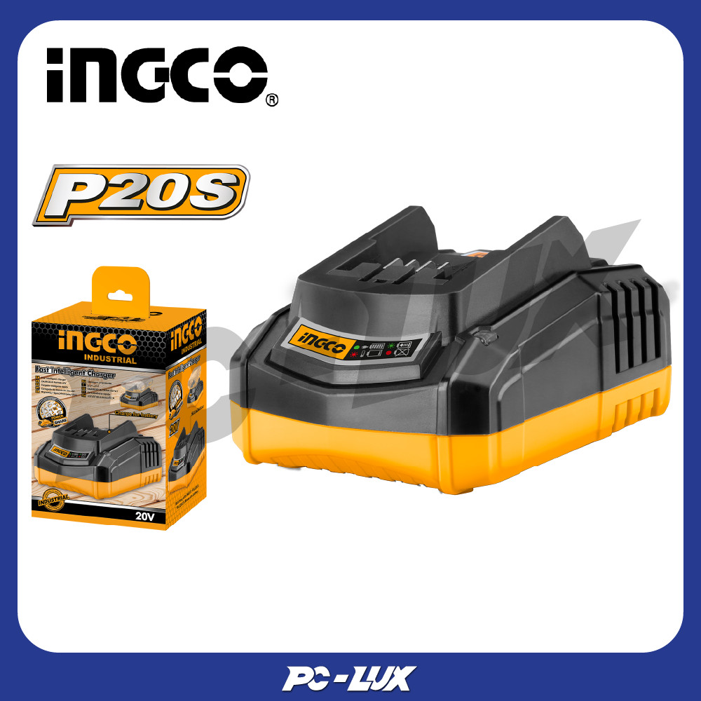 INGCO แท่นชาร์จแบตเตอรี่ 20V FCLI2001