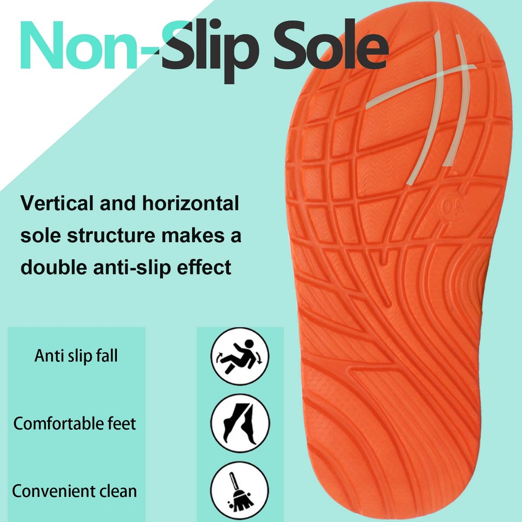 Mens Sport Recovery รองเท้าแตะสไลด์ plantar fasciitis Arch Support เบาะหนารองเท้าแตะน้ำหนักเบา Comfort orthotic เปิดนิ้วเท้า U-shaped รองเท้า