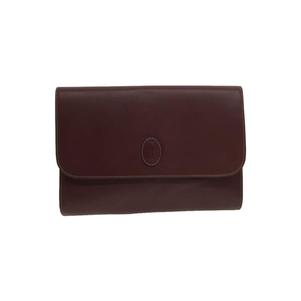 Cartier Clutch Bag Leather Direct from Japan Secondhand 2326181406812