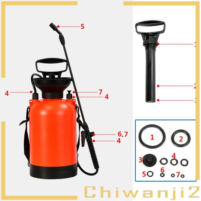 [ Chiwanji2] แหวนซีลยางซ่อมอุปกรณ์น้ําหนักเบาที่ทนทานปะเก็นยางสําหรับ 3L/5L/8L Knapsack Backyard สวนกลางแจ้ง