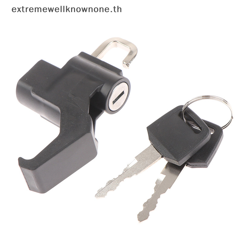 Ewth รถจักรยานยนต์ Universal หมวกกันน็อคล็อค Handlebar 22-26 มม. Anti-theft Security มอเตอร์ไซด์ EWTH