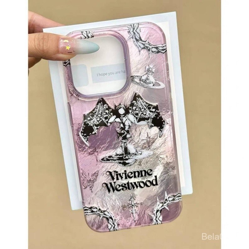 เคสมือถือสำหรับ iPhone Retro Planet Angel 13/14/15Pro 12เคสนิ่มสร้างสรรค์11เคสป้องกันผู้หญิง8P ตลก X