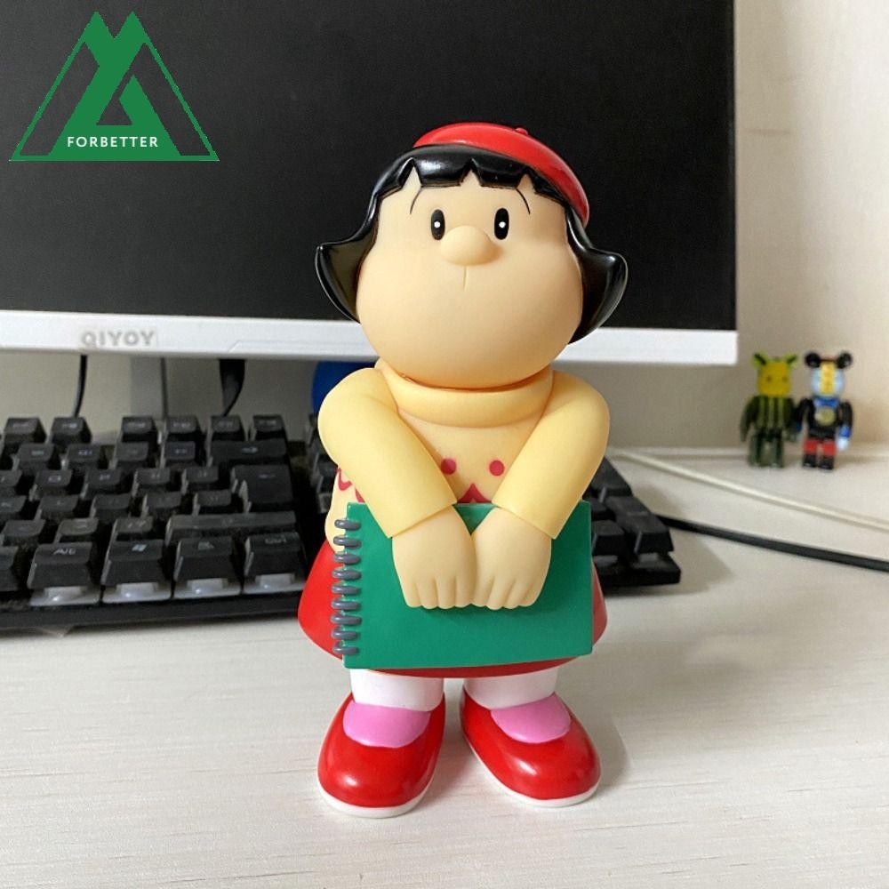 Forbetter ตุ๊กตาอนิเมะ Gouta Takeshi รุ่น Q Crooked Head Fat|แอ็คชั่นฟิกเกอร์โดราเอมอน, มินิ 12 ซม. PVC การ์ตูนไขมัน|แอ็คชั่นฟิกเกอร์ของเล่นเด็ก