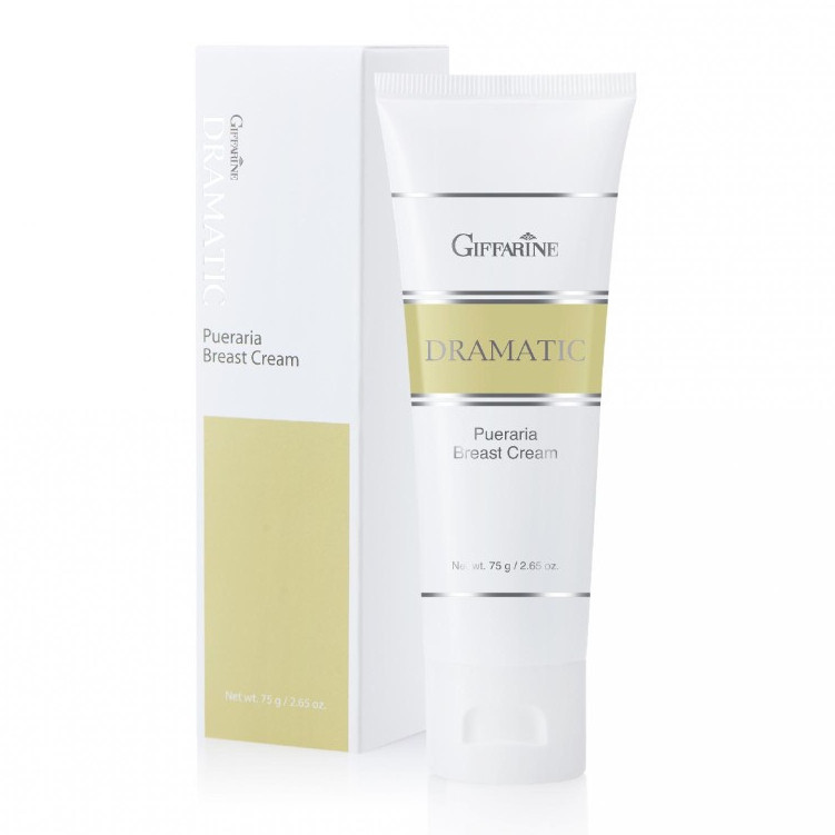 แท้100%ครีมบำรุงผิวทรวงอก กิฟฟารีน ดรามาติค พูราเรีย เบรสท์ ครีม Giffarine Dramatic Pueraria Breast