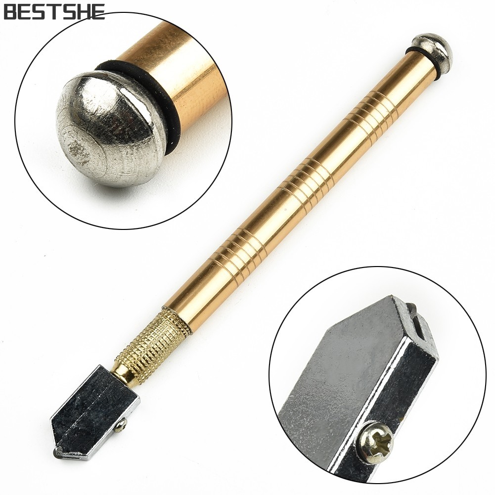 <bestshe> เครื่องตัดกระจกเพชรหัวตัดใบมีดเหล็กเครื่องมือตัดป้องกันการลื่นไถลจับ175มม