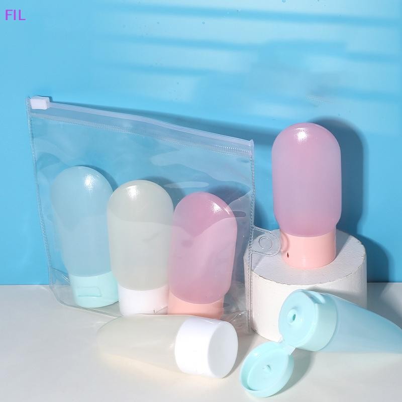 Fil 3 ชิ้น/เซ็ต 30ml ขวดรีฟิลหลอดบีบนุ่มโลชั่นคอนเทนเนอร์ขวดเปล่าแบบพกพาเดินทางแชมพูเครื่องมือ OP