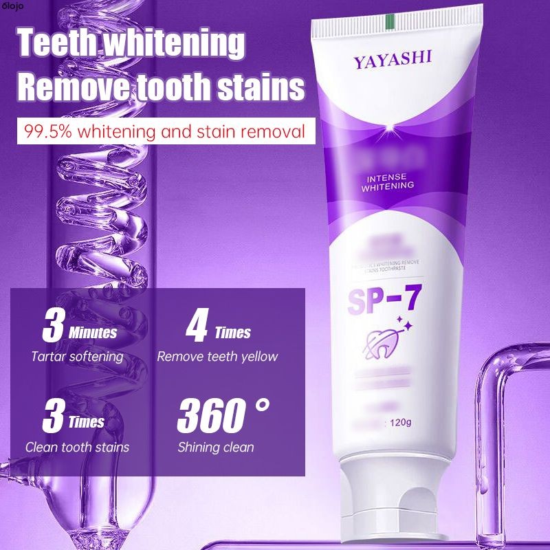 ยาสีฟัน SP-4 ขจัดคราบหินปูน ป้องกันฟันผุ ลดกลิ่นปาก ขจัดคราบเหลือง ฟอกฟันขาว-oo